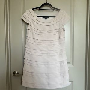 French Connection Pleated Shift Dress